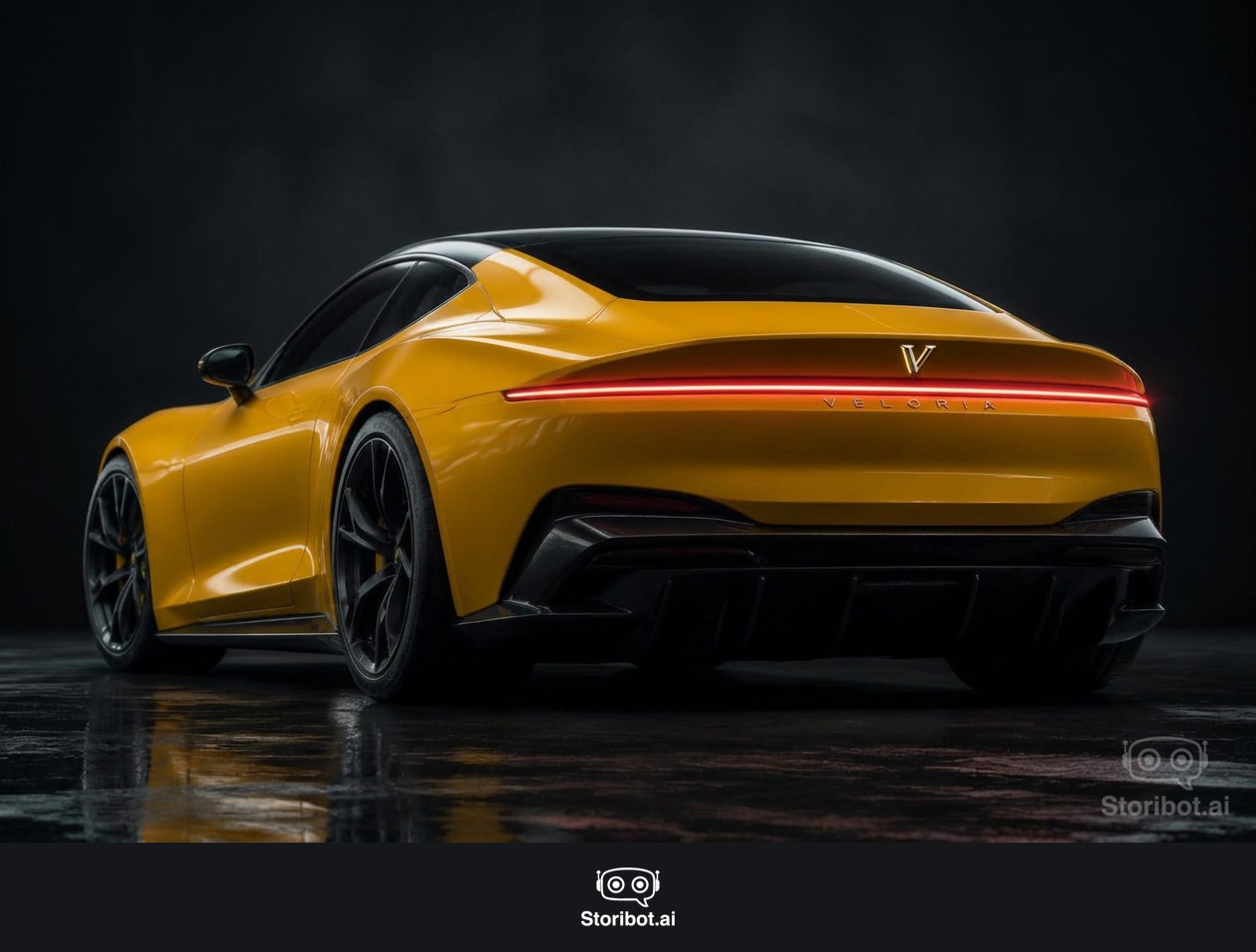 Veloria Brezza 72 — rear view