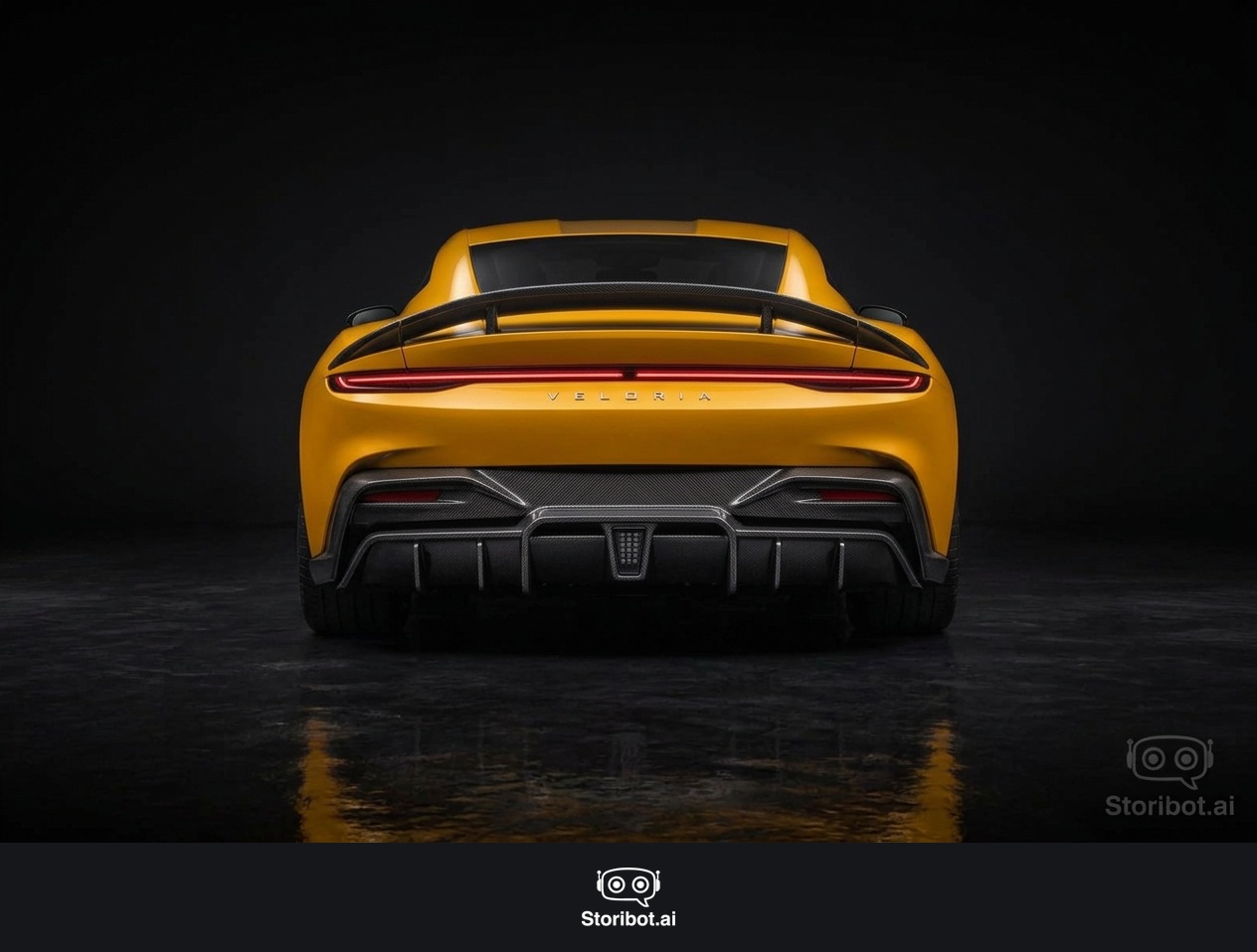 Veloria Brezza 72 Sportivo Aero — rear view, 360 walkaround