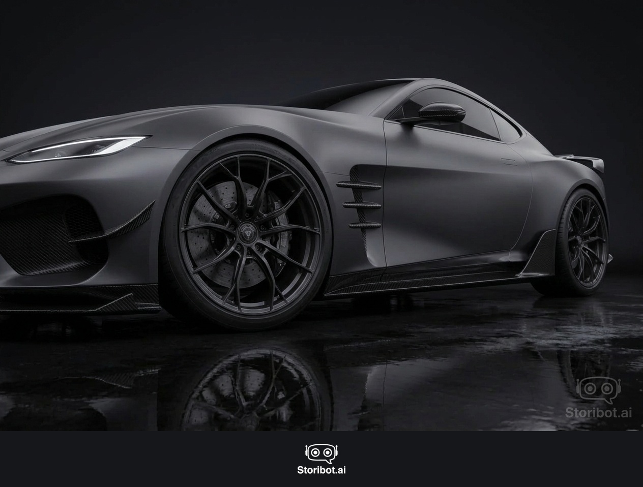 Veloria Tempesta 135 Sportivo Aero — low hero view, 360 walkaround